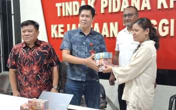 Kejati Sita Uang Rp 527,6 Juta Hasil Dugaan Korupsi Beras Cadangan di Bulog Wamena
