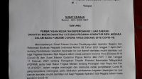 Ini Surat Resmi Pemprov Tentang Larangan Mudik