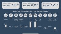 BPS: Gabungan 3 Kota di Papua Alami Deflasi