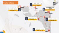 PON XX: Ini Rute Api PON Papua