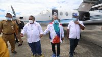 Gubernur Enembe Tinjau Venue PON di Timika