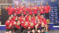 Dramatis, DKI Jakarta Bawa Pulang Emas Bulu Tangkis Beregu Putra