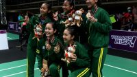 Jawa Timur Akhiri Puasa 13 Tahun Tanpa Medali Emas Bulutangkis PON.