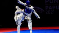 Cabor Taekwondo PON XX Papua, DKI Sementara Pimpin Perolehan Emas