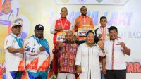 Gubernur Papua Tutup Lomba Lari Haornas