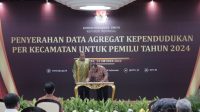 Wamendagri Serahkan Data Penduduk dan DOB untuk Pemilu 2024