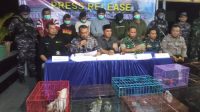 Lanal Banjarmasin Gagalkan Penyelundupan Satwa Papua