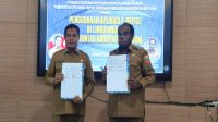 Pemprov Papua dan Pemkab Keerom Teken PKS Aplikasi E-Office