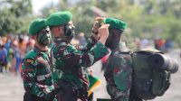 314 Prajurit Kodam Kasuari Pembaretan di Abreso