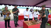 Wapres Letakan Batu Pertama Pembangunan Kantor Gubernur Papua Tengah