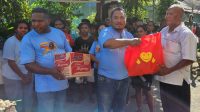 KNPI Nabire dan PT Kunjungan Kasih ke Panti Asuhan