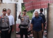 Wakapolda Tinjau Kantor KPU Yahukimo yang Terbakar
