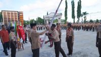 Gubernur Ridwan Lepas Kontingen Raimuna Papua