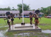 Masyarakat Adat Sirami Jaga Bendera Merah Putih