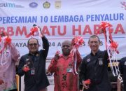 10 Penyalur BBM Satu Harga di Papua Diresmikan