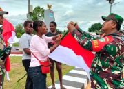 10 Ribu Merah Putih Berkibar di Papua Selatan
