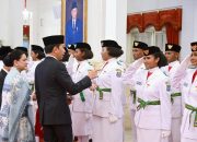 Ini Nama Paskibraka Dari Papua yang Dikukuhkan Presiden
