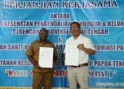 Dinkes Papua Tengah dan RSUD Jayapura Teken PKS Pengobatan Gratis OAP
