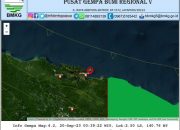 Kota Jayapura Diguncang Gempa