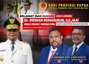 DPRP All Out Dukung KONI Papua Jelang PON Aceh-Sumut