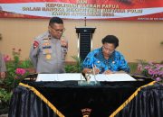 Pemprov Papua Tengah dan Polda Papua Teken MoU Rekrutmen Polisi OAP