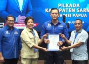 Partai Demokrat  Beri b1 KWK untuk Pasangan Calon Bupati Kabupaten Sarmi, Kaimana, Manokwari, Teluk Wondama, Sorong dan Sorong Selatan