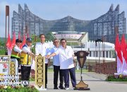Presiden Resmikan Plaza Seremoni Sumbu Kebangsaan IKN