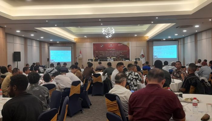KPU Papua Sosialisasi PKPU Nomor 8 Tahun 2024