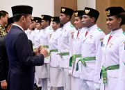 76 Paskibraka Dikukuhkan, Dari Papua Ini Namanya