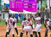 Dua Laga Lagi Softball Putri Papua Menuju Grand Final