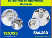Jhon Tabo-Ones Pahabol Gubernur Wagub Papua Pegunungan Terpilih