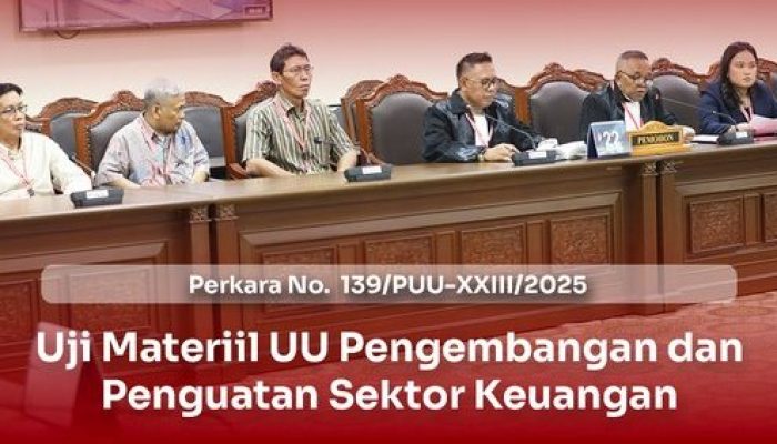 Peserta Dana Pensiun Freeport  Ajukan Uji Materiil ke MK