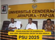 1000 Lebih Mahasiswa Uncen Tak Bisa Memilih, Ini Penjelasan Rektor Wambrauw