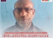 Jelang Peringatan Hari HAM Sedunia dan Natal,  Kota Jayapura Harus Damai dan Kondusif