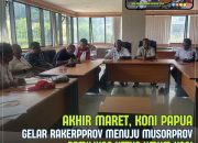 Akhir Maret, KONI Papua Gelar Rakerprov