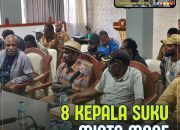 Delapan Kepala Suku Minta Maaf ke Gubernur Papua Pegunungan