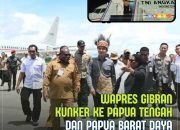 Wapres Kunjungan Kerja ke Papua Tengah dan Papua Barat Daya