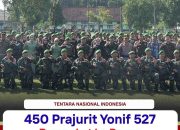 450 Prajurit Yonif 527 Lumajang Berangkat ke Papua