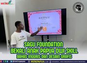Keren, Sagu Foundation Bekali Anak Papua Skill  Bahasa Inggris dan Desain Grafis
