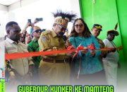 Gubernur Papua Pegunungan Resmikan Puskesmas Uganda
