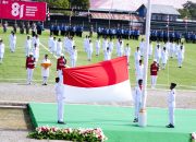 Gubernur Tabo Serukan Persatuan Pembangunan, HUT RI ke 81 di Papua Pegunungan Aman