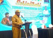 Gubernur Tabo Instruksikan Jajaran Pastikan Data OAP Valid
