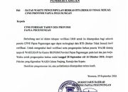 INFO CPNS: Pemprov Papua Pegunungan Umumkan Batas Waktu Pengumpulan Berkas CPNS Formasi Tahun 2024