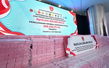 Satgas PKH Selamatkan Hutan Senilai Hampir Rp400 Triliun