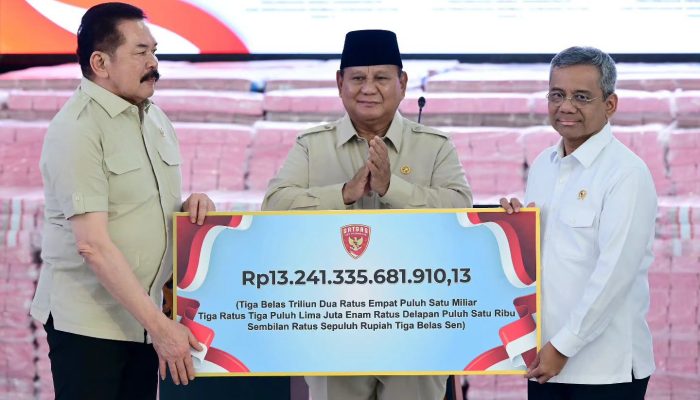 Presiden Saksikan Penyelamatan Kekayaan Negara Rp13,24 Triliun