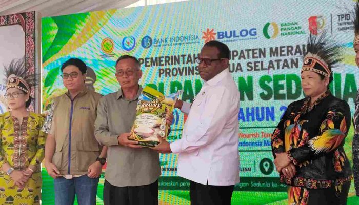Beras Premium Merauke Diluncurkan