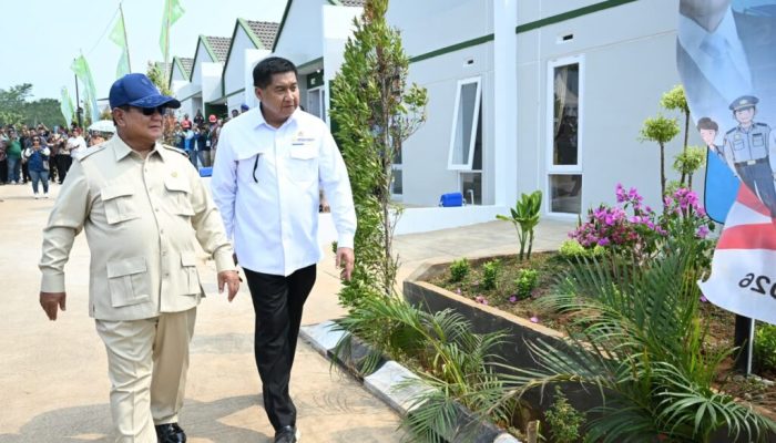 Gubernur John Tabo Pastikan Pembangunan 2200 Unit Rumah Dibangun Awal 2027