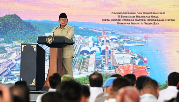 Presiden Prabowo Luncurkan 11 Proyek Hilirisasi di Maluku Utara
